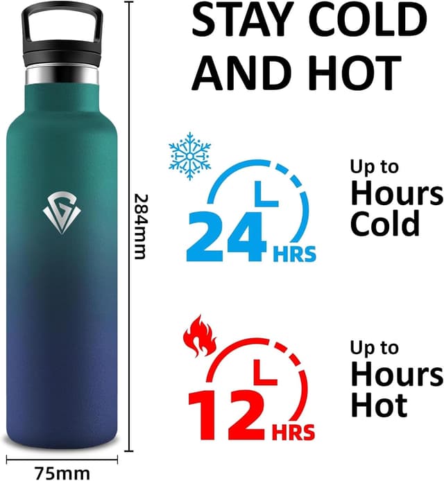 Thumbnail 2 de Botella Agua Acero Inoxidable 0,75 L sin BPA