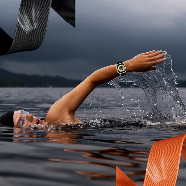 Detalle 2 de Cinturino nylon Apple Watch 49 mm