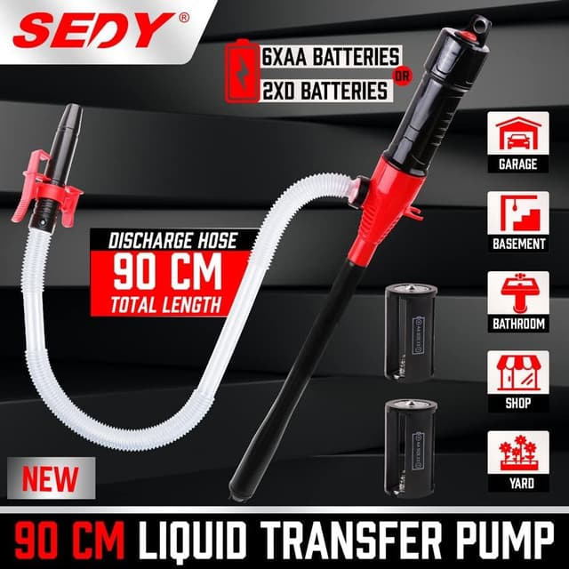 Imagen de SEDY Electric Hand Pump 2.2 GPM ⛽ en OfertitasTOP