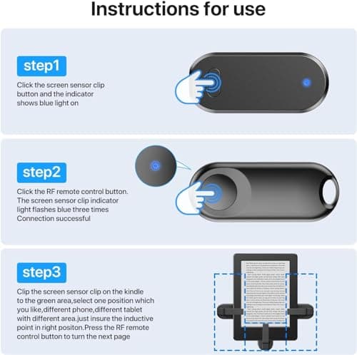 Detalle 1 de Sycelu Control Remoto Girador de Páginas