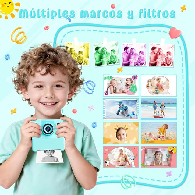 Detalle 2 de Yidoroye Bambini Fotocamera istantanea 2,4