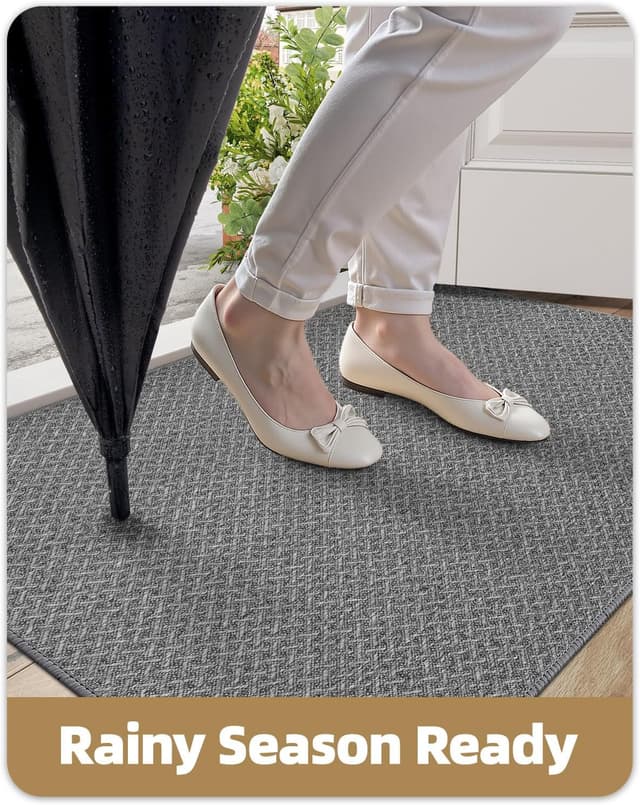 Thumbnail 6 de Color&Geometry Felpudo Entrada 44x76 cm Gris Claro