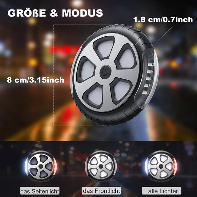 Thumbnail 3 de Aiworthy Kinderwagenlicht 2 Stück 🚼