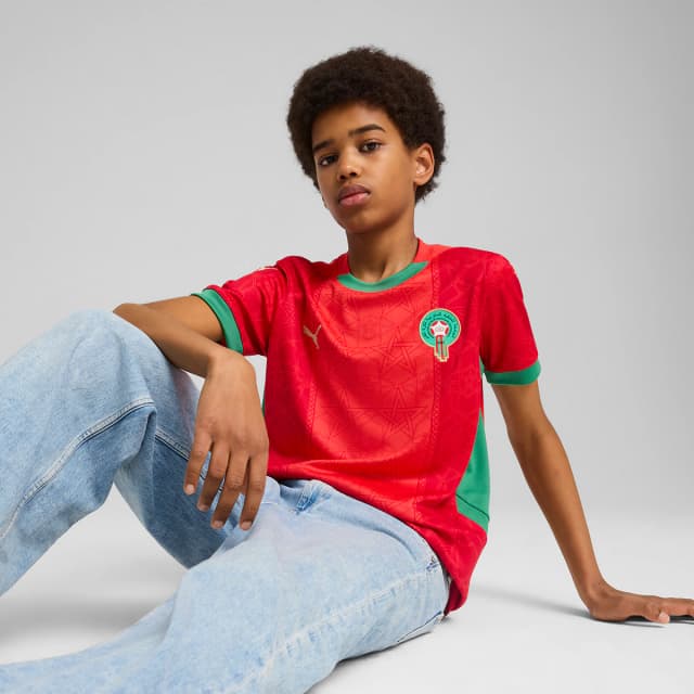 Imagen de Puma Camiseta niños 1ª equipación Marruecos 2024-2025 en OfertitasTOP