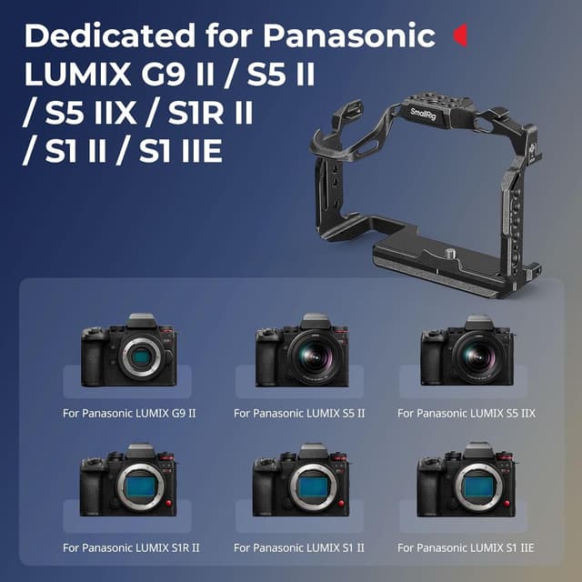 Thumbnail 1 de SMALLRIG 5502 Kamerakäfig für Panasonic S1R II