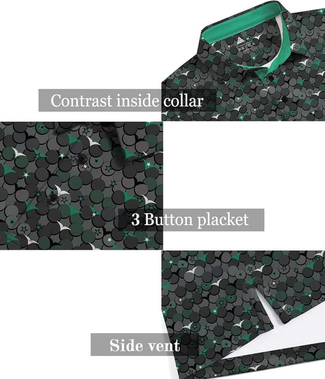 Thumbnail 3 de ZITY Golf Polo Shirt Moisture Wicking