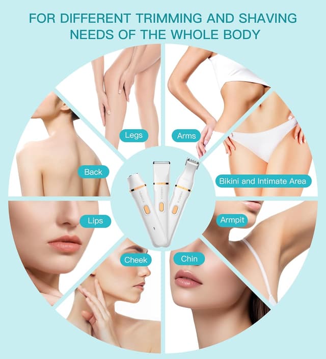 Detalle 2 de HEBECA Bikini Trimmer 3in1 600mAh