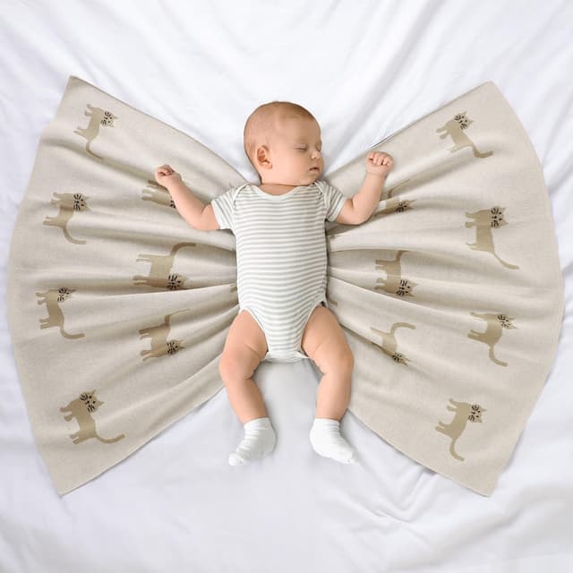 Thumbnail 2 de Hadetoto Baby Blanket for Newborns 100 x 80cm