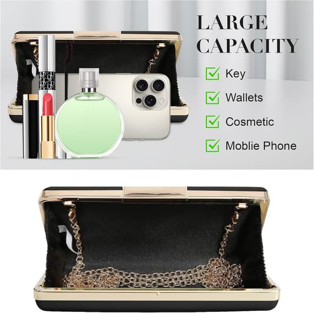 Thumbnail 6 de XINGSHUNFU Women Evening Clutch 19 x 10 cm