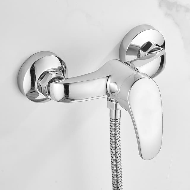 Thumbnail 6 de ALFKET Rubinetto Doccia da Muro Monocomando Ottone 18x13