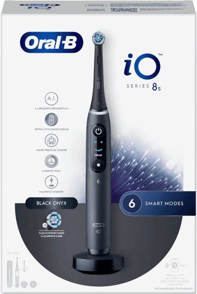 Detalle de Oral-B iO8 S Cepillo eléctrico negro 1 carga
