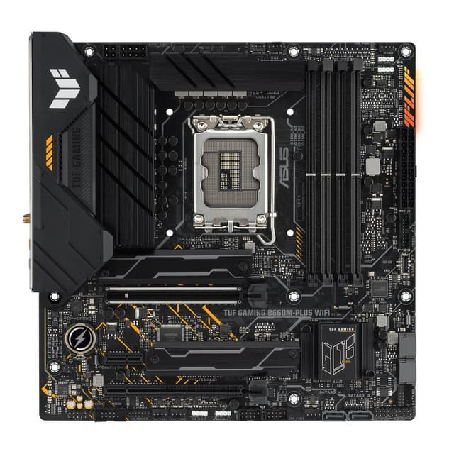 Detalle 2 de ASUS TUF GAMING B660M PLUS WIFI (LGA 1700) placa base con WiFi para Intel de 12.ª generación