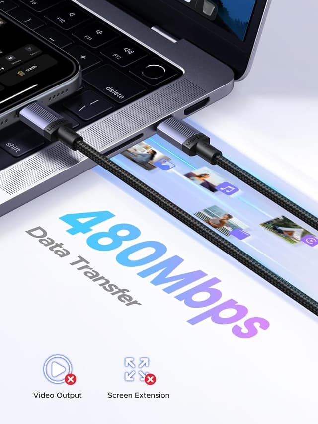 Thumbnail 4 de UGREEN USB-C to USB-C Charger Cable 100W