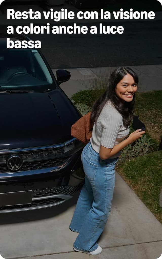 Detalle de Videocamera esterna 2K+ Blink (ultimo modello) con audio bidirezionale e visione a colori in low light