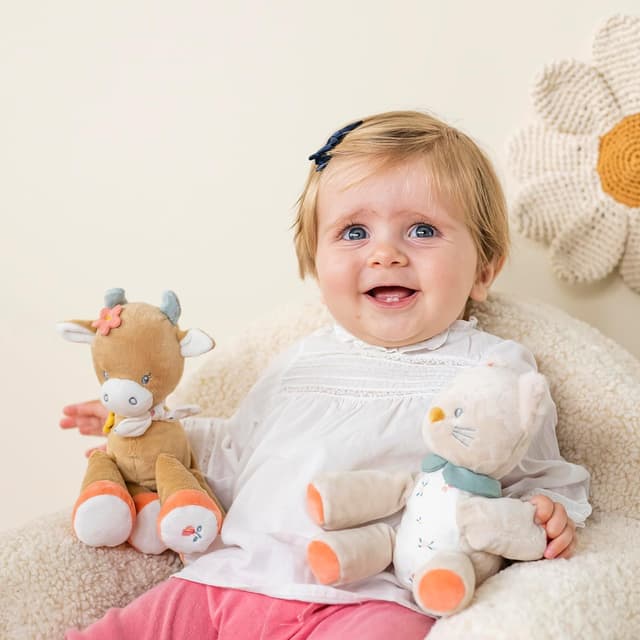 Thumbnail 4 de Nattou Mini-doudou vache Mila 20 cm