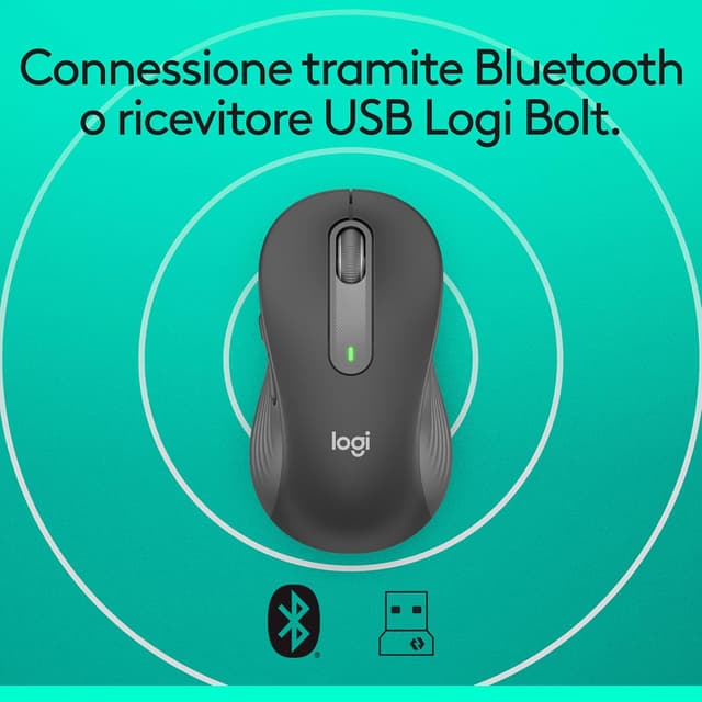 Thumbnail 6 de Logitech Signature M650 L mouse 2 anni 🖱