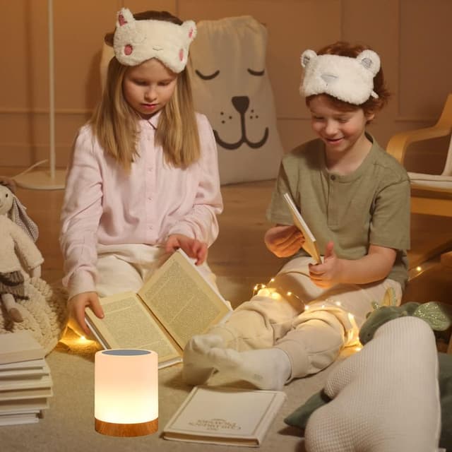 Thumbnail 4 de Caxmtu LED Night Light Bedside Lamp