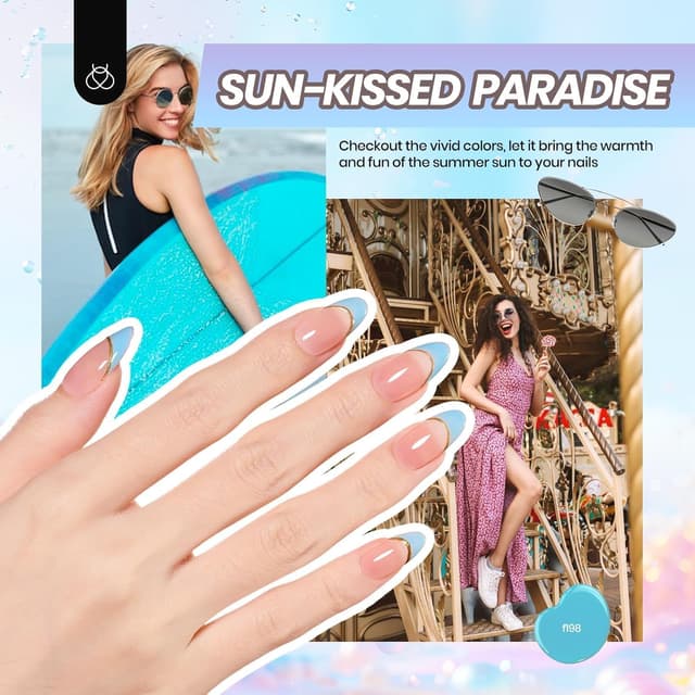 Detalle de beetles Gel Polish 54 pcs Gel Kit ๐