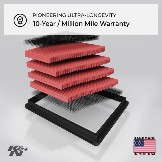 Thumbnail 2 de K&N HA-2819 Filtre à air pour Honda CB125R 2018