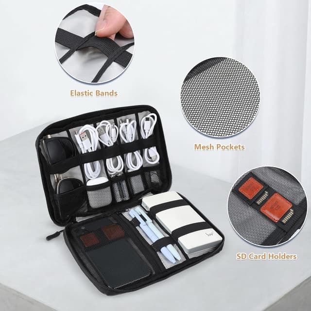 Thumbnail 2 de OTraki Organizer Cavi Da Viaggio 25x18x3 cm