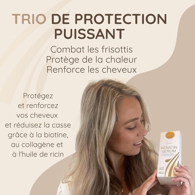 Thumbnail 2 de Vitamins Sérum Kératine Cheveux Secs et Abîmés 1 flacon 💇♀