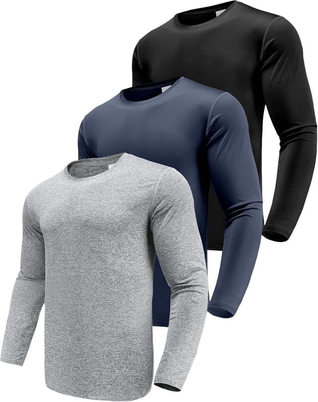 Thumbnail 6 de Boyzn Men’s 1, 3, or 5 Pack Performance Long Sleeve T-Shirts with UPF 50+ Sun Protection