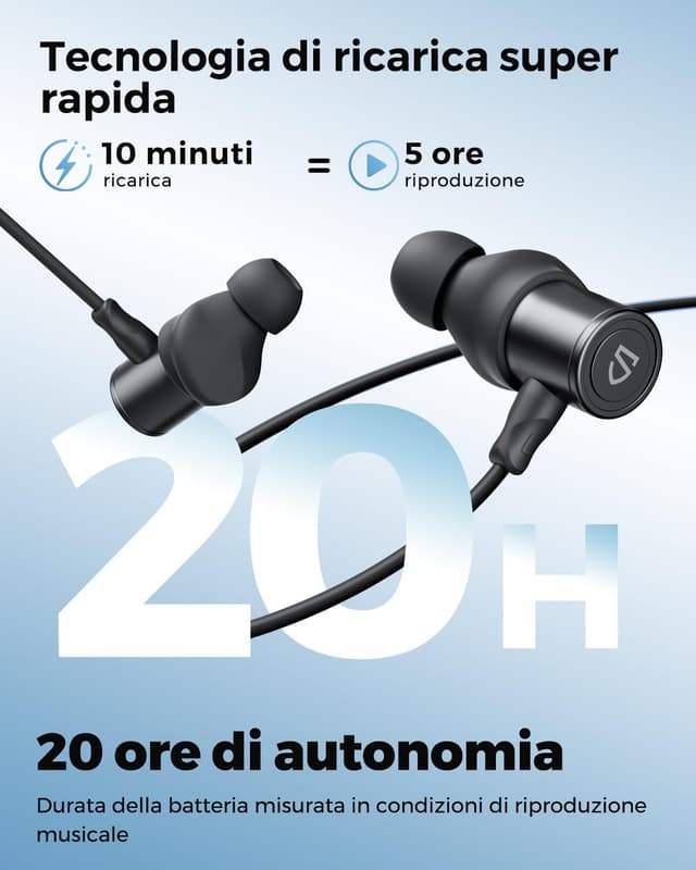 Thumbnail 4 de SoundPEATS Q40HD Auricolari Bluetooth 5.4 20 Ore