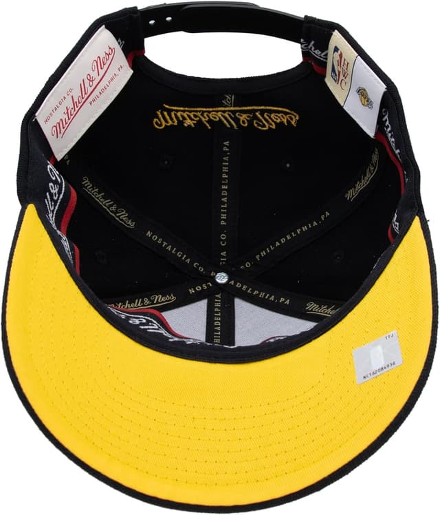 Thumbnail 3 de Mitchell & Ness HWC Cappellino Lakers nero Taglia unica