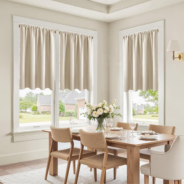 Thumbnail 6 de CUTEWIND rideaux occultants 60x90 cm beige