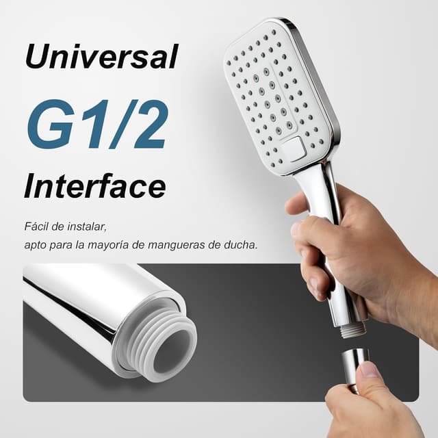 Thumbnail 5 de OFFO Alcachofa Ducha 1,6 m 3 modos