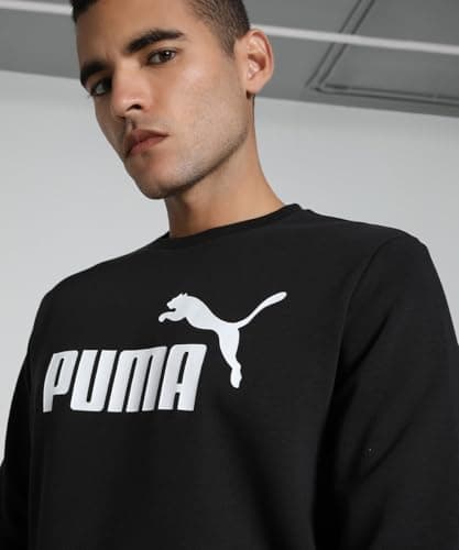 Thumbnail 2 de PUMA ESS No. 1 Logo Crew TR Felpa Hombre 🖤 S