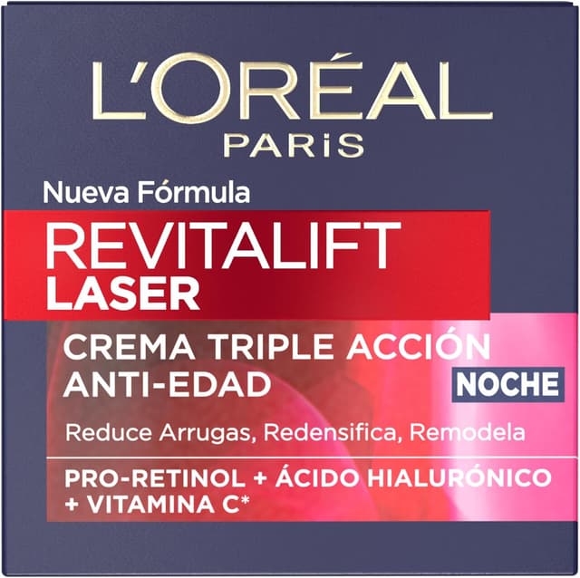 Thumbnail 1 de L'Oréal Paris Revitalift Láser Crema Noche Antiedad