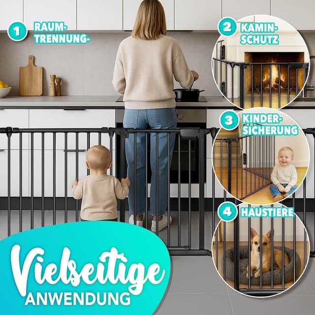 Thumbnail 5 de KIDUKU Kaminschutzgitter 300 cm 🔒📐