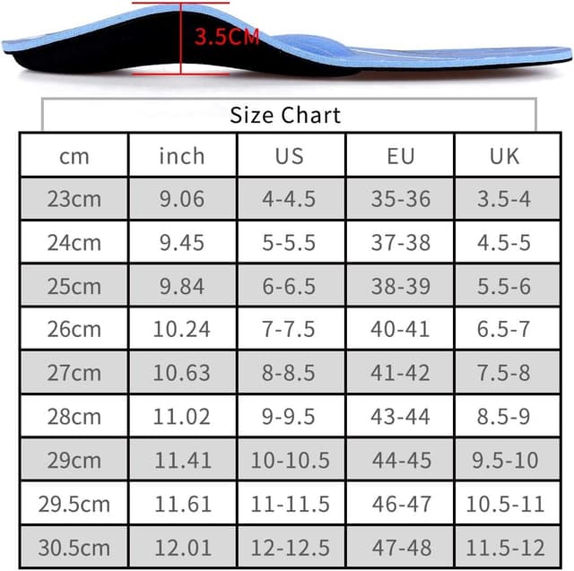 Thumbnail 6 de PCSsole orthopädische Einlegesohlen für Arbeitsschuhe, Freizeit & Sport – Komfort für Herren und Damen