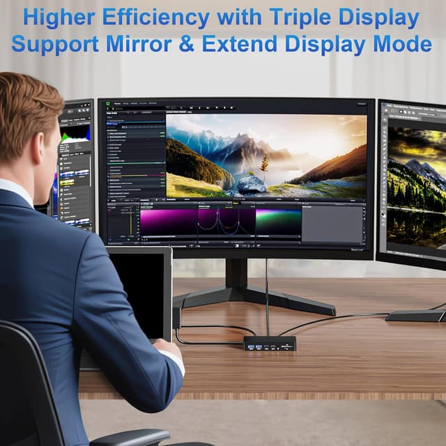 Thumbnail 2 de Surface Dock 12-in-1 Triple Display Dock