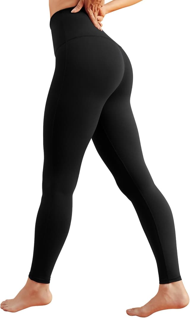 Detalle de QUEENIEKE Women’s High Waisted Yoga Pants 27" with Tummy Control