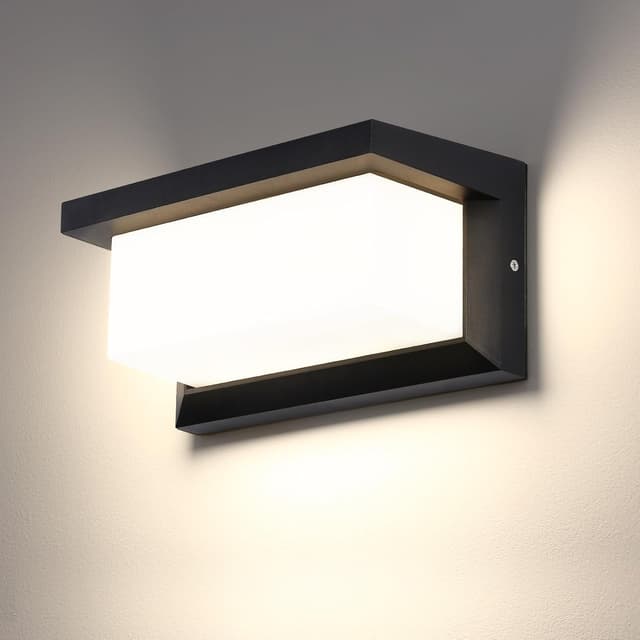 Detalle de Lightsjoy Applique da Parete Esterno 18W LED IP66 4000K bianco neutro