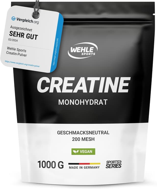Detalle de Wehle Sports Creatin Monohydrat 1kg Pulver
