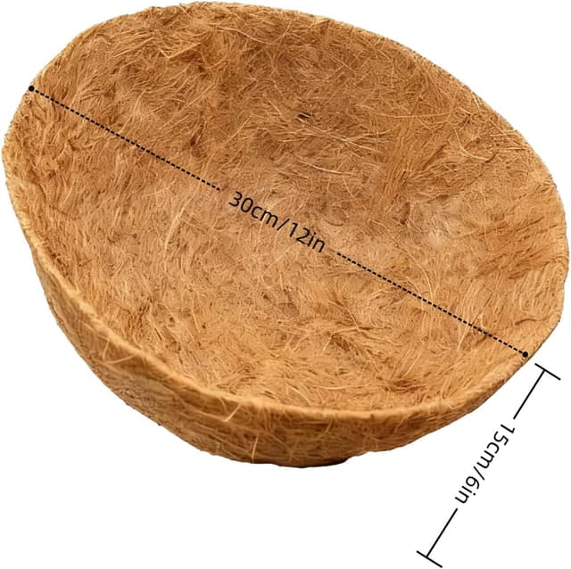 Thumbnail 1 de ApexTide Coco Liner Hanging Basket 35×17.5cm