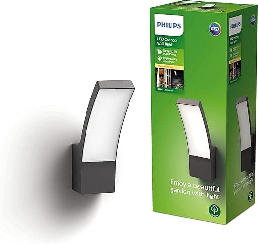 Imagen de Philips Lighting Aplique Splay LED Exterior 12W Antracita 💡 en OfertitasTOP
