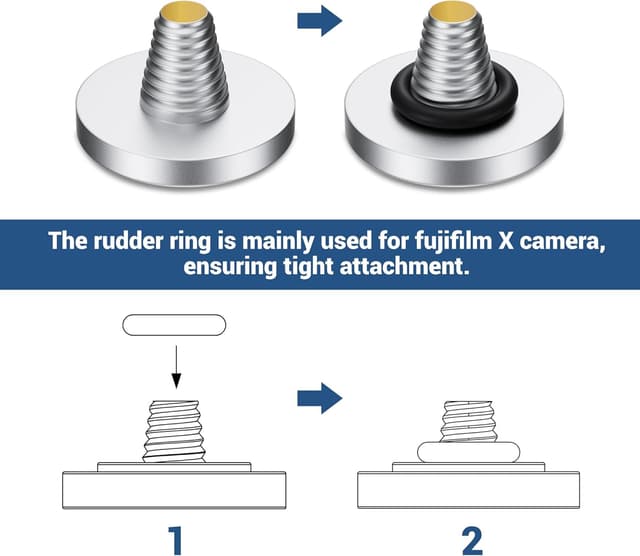 Detalle 2 de JJC Camera Shutter Release Button for Fujifilm, Sony RX1/RX10, Leica Q3 and more