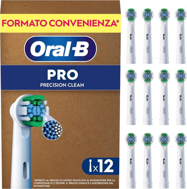 Detalle de Oral‑B Pro Precision Clean 12 testine per spazzolino elettrico