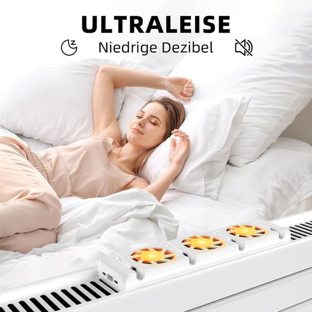 Thumbnail 4 de YEEFON Heizkörper Ventilator 3er Set 🏠