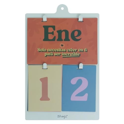 Thumbnail 3 de Mr.Wonderful Calendario de pared perpetuo 18,5 x 30 cm