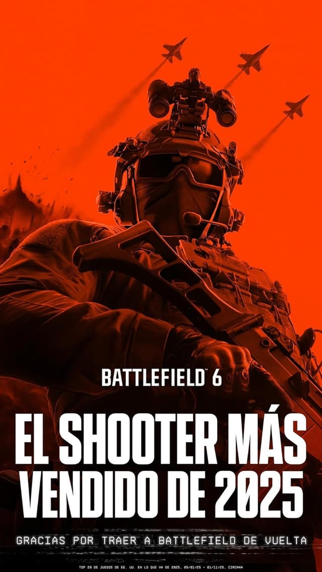 Thumbnail 1 de Electronic Arts Battlefield 6 PS5 1 disco 📷