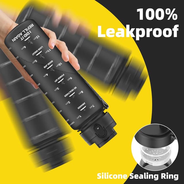 Detalle 2 de OLDLEY 1L sports water bottle, 1000ml