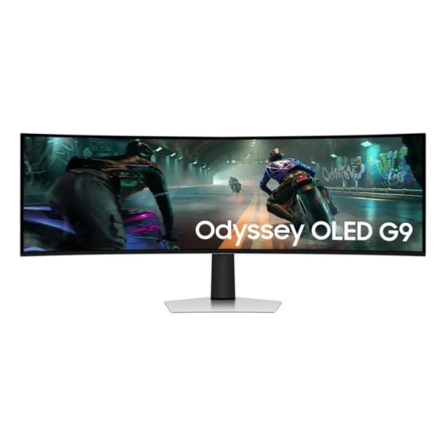 Detalle de Samsung G91SD 49 monitor OLED curvo 144 Hz