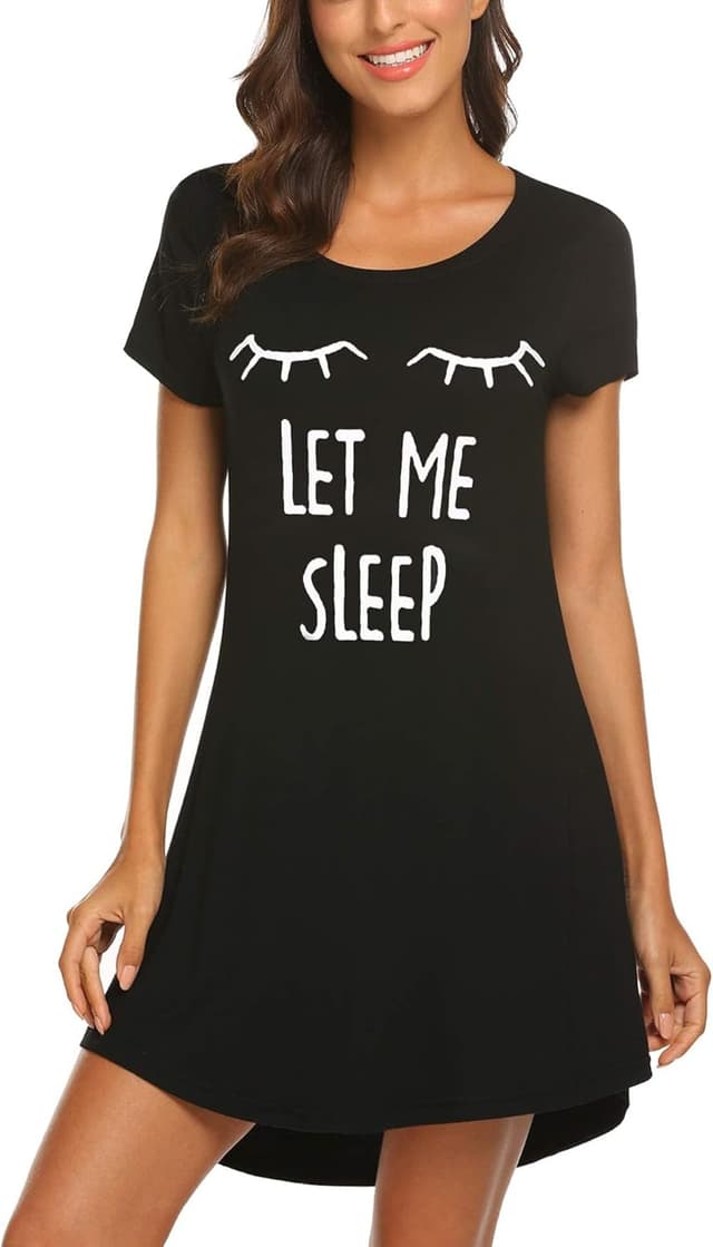 Imagen de MAXMODA Chemise de Nuit Femme Jersey XS-XXL en OfertitasTOP