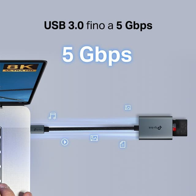Thumbnail 4 de TP-Link UA440C Lettore SD USB-C 5 Gbps
