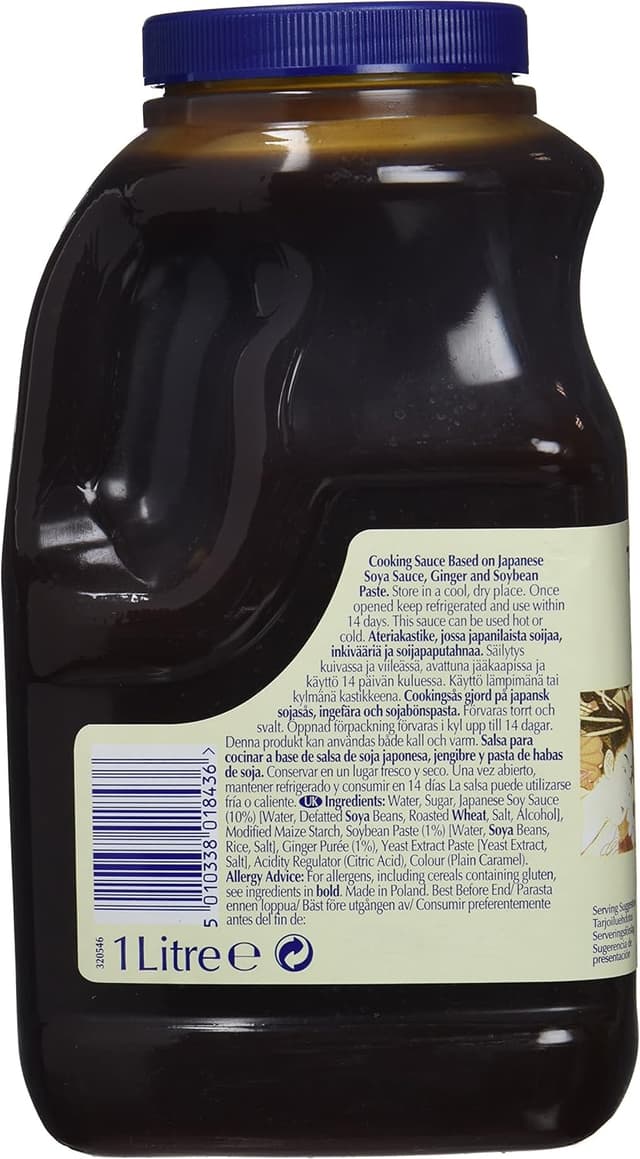 Thumbnail 2 de Blue Dragon Salsa Teriyaki con Jengibre 🥢 1L